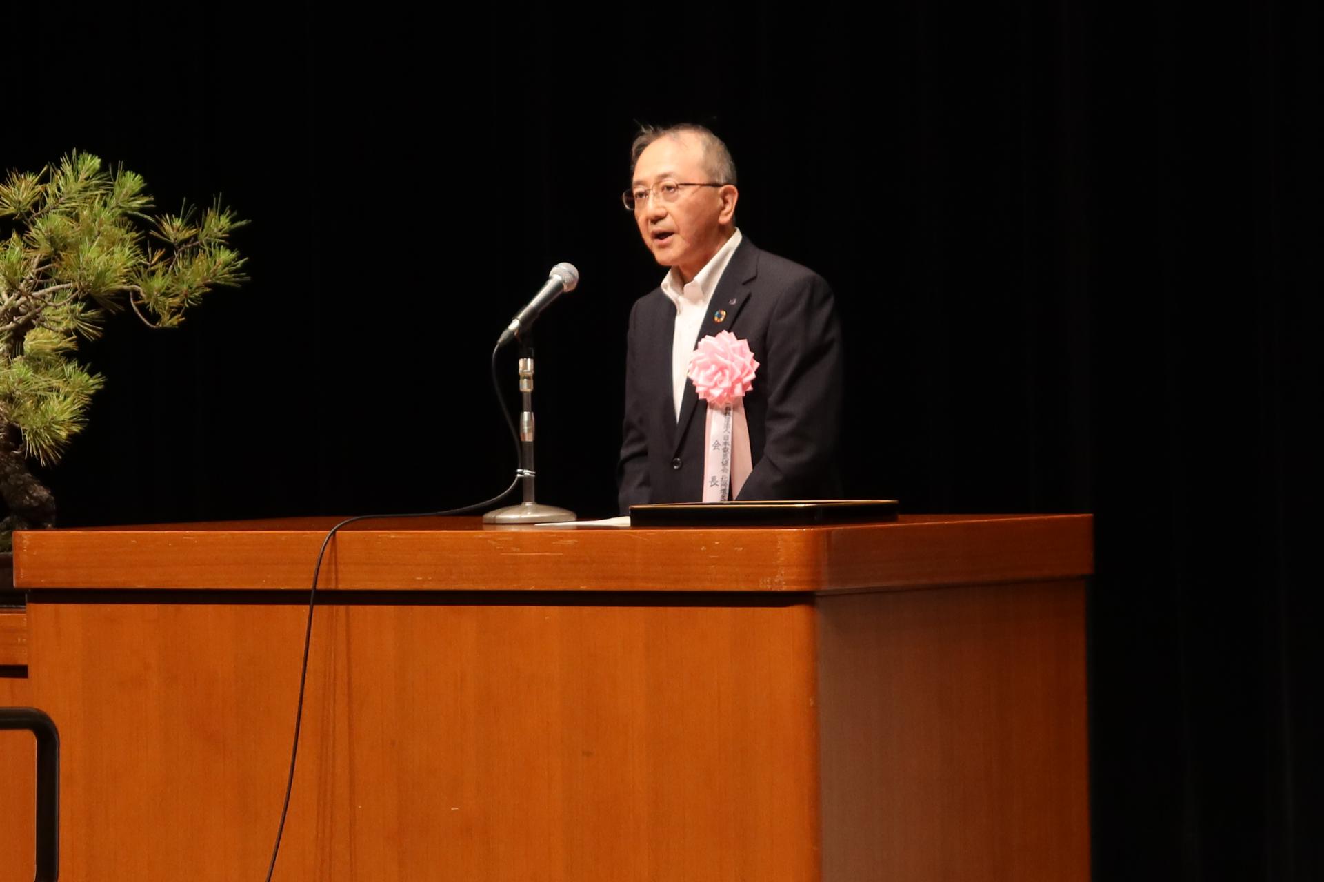 日本電気協会来賓祝辞